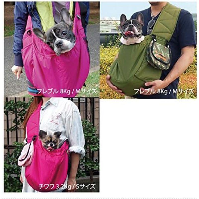 WANDAWAY スリングキャリー ブラック ペット用 M サイズ サイズ スリングキャリー ブラック ペット用