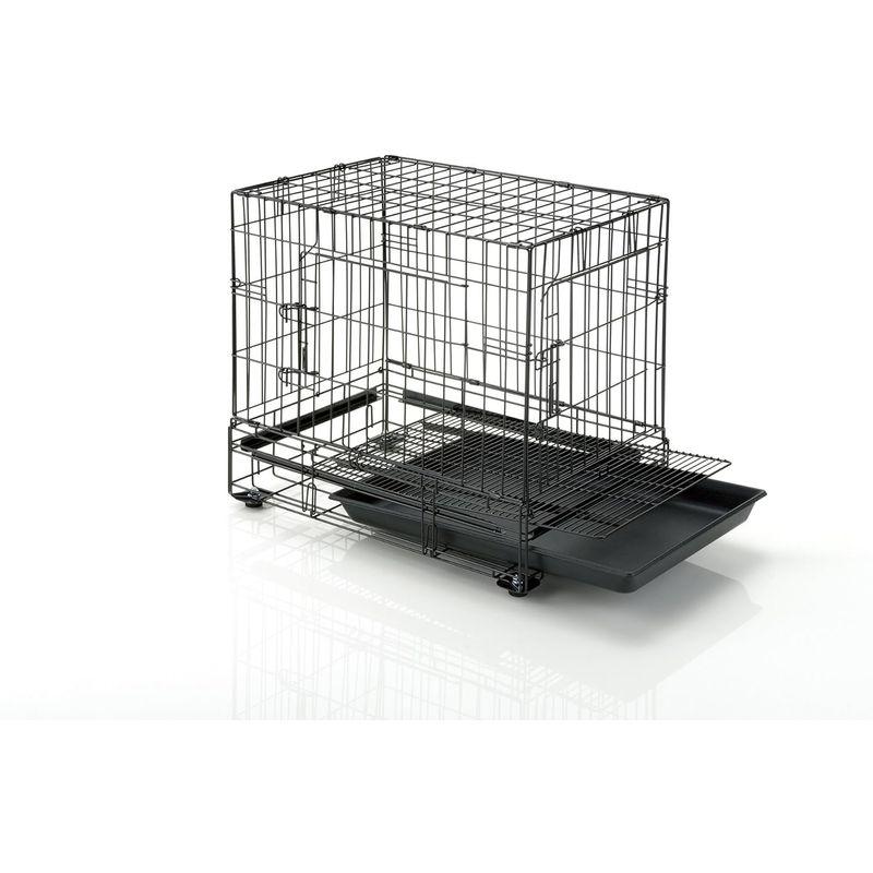 リッチェル プロフェッショナルペットケージ M ブラック 62.5×42.5×56cm リッチェル 62.5×42.5×56cm LWH1154017441(10715円)