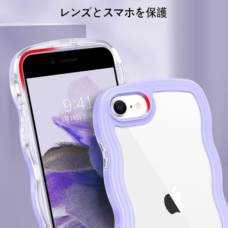 BENTOBEN iPhone SE 第3世代 用/iPhone SE2 / iPhone8 / iPhone7 ケース クリア TPU+P｜br-select-store｜04