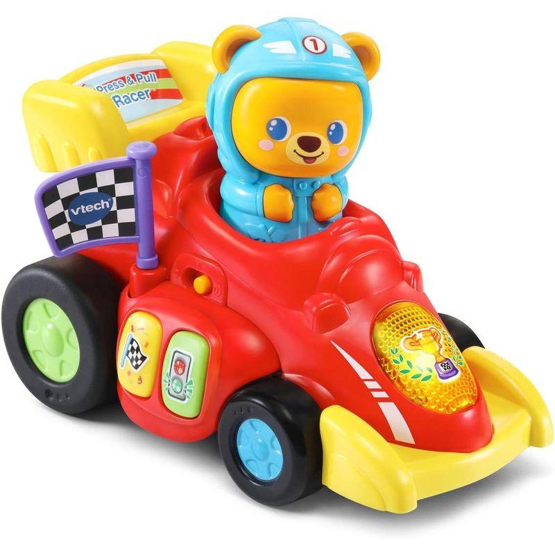 ヴイテック(Vtech) 知育玩具 Race-Along Bear クマさんのレーシングカー 日本語マニュアルと音声翻訳リスト付き 80-5｜br-select-store｜03