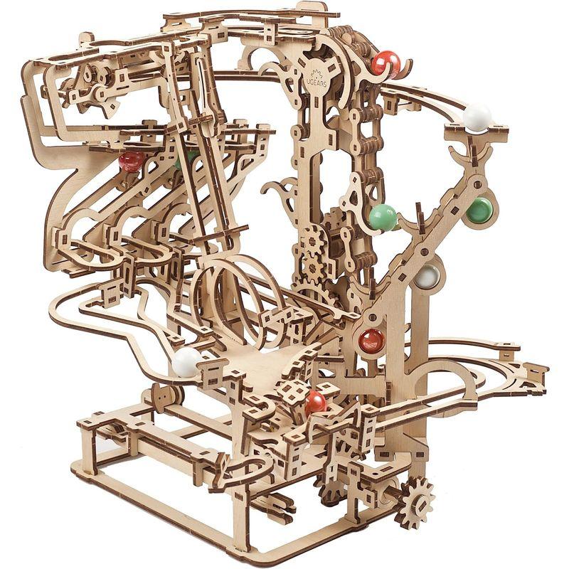 Ugears マーブルランチェーンホイスト70156 木製パズル 工作 模型 接着剤工具不要 大人 子供｜br-select-store｜02