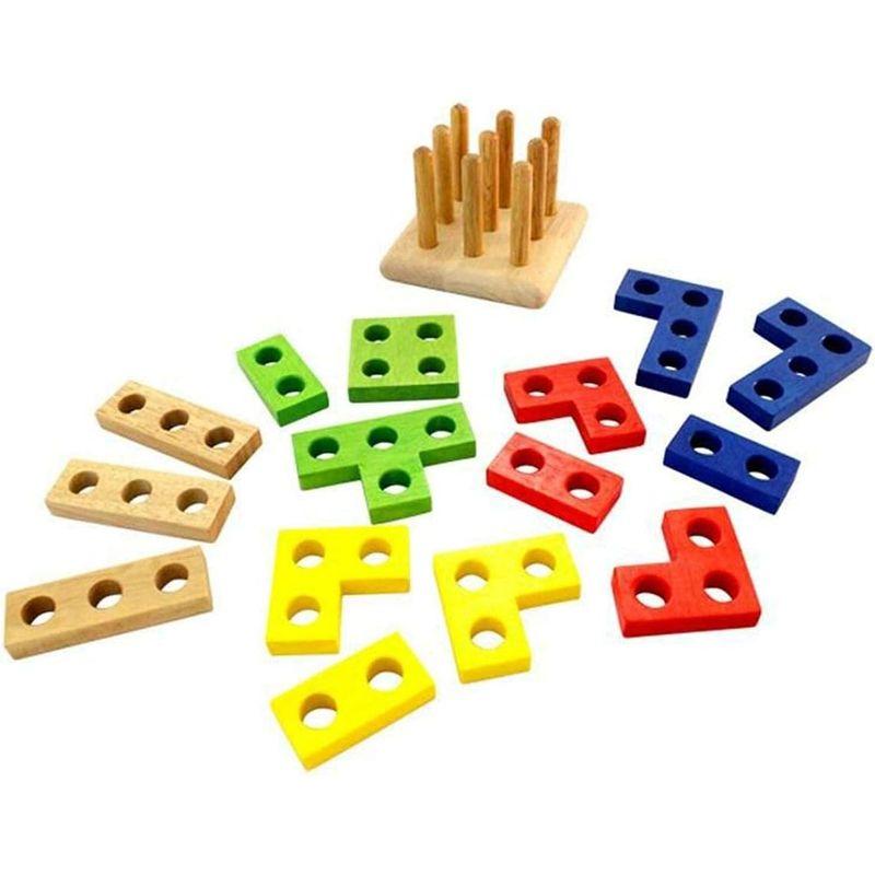知育玩具 0歳 1歳 2歳 3歳 ランキング 木のおもちゃ 積み木 型はめ かたはめ パズル はめ込み 赤ちゃん 木製 おもちゃ VOILA｜br-select-store｜02