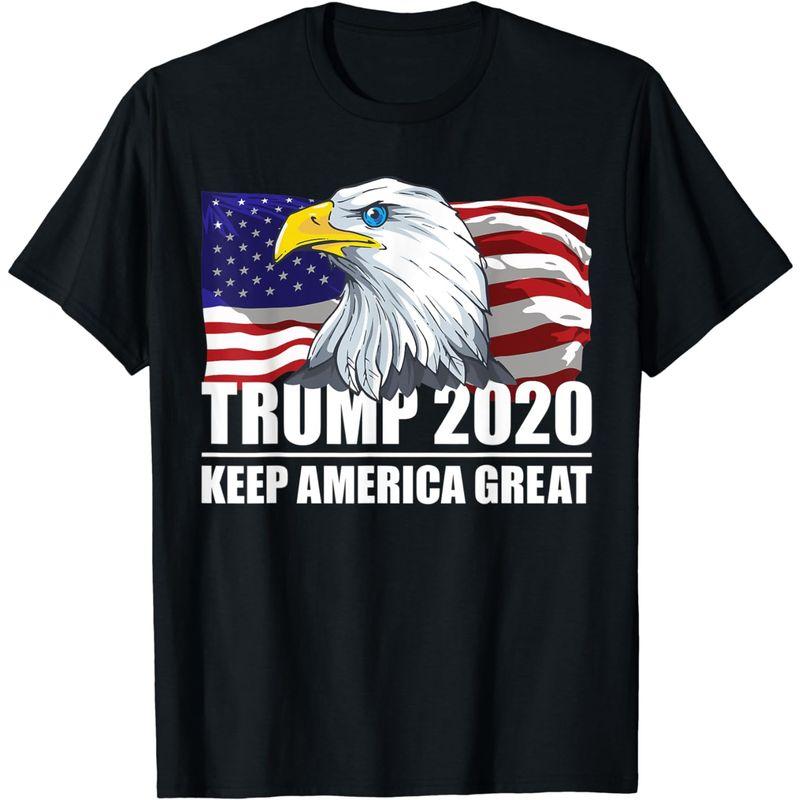 Trump 2020 Keep America Great USA 旗 US 選挙 2020 Tシャツ｜br-select-store｜03