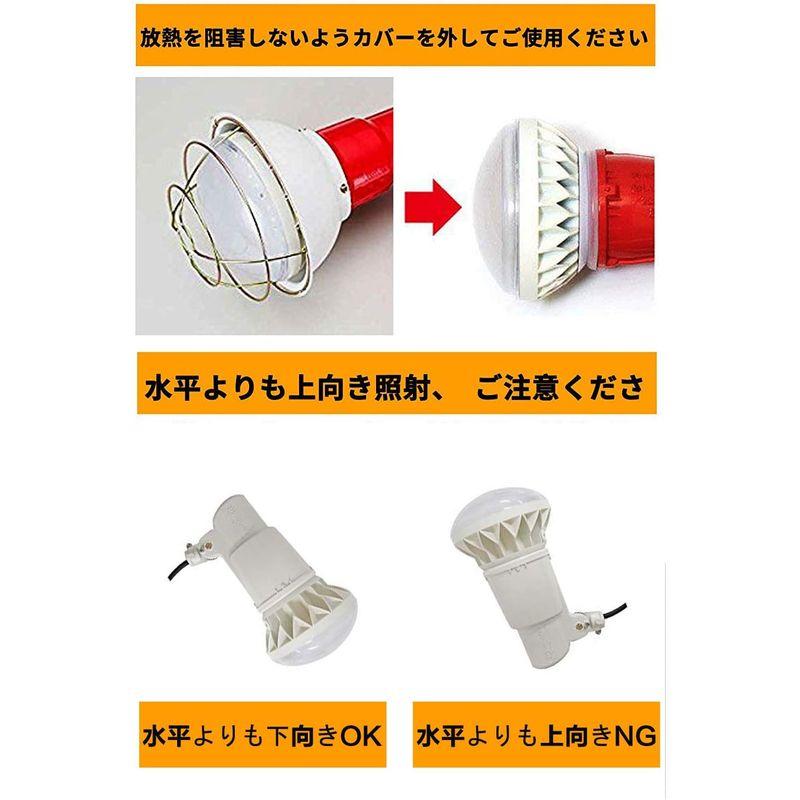 驚きの4000ルーメン業界トップクラス 300W型25Wで4000lmの明るさ LED屋外用 投光形電球 PAR38 E26 電球色3000｜br-select-store｜07