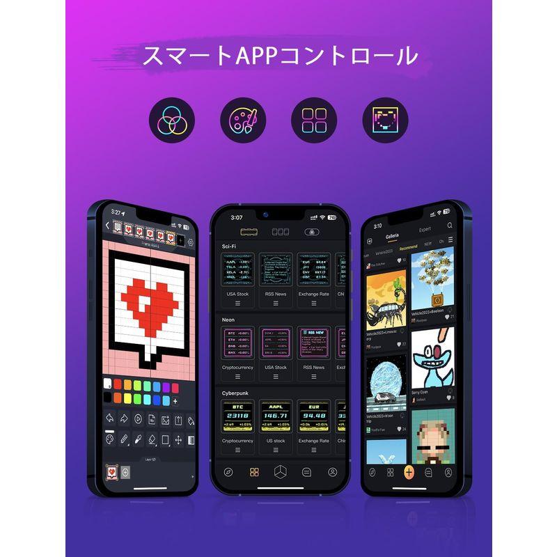 Divoom Times Gate 置き時計 おしゃれ デジタル ピクセルアート Divoom Times Gate 置き時計 おしゃれ デジタル ピクセルアート