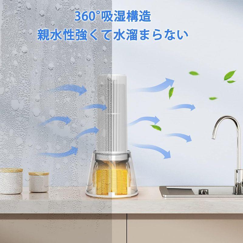 Hysure 除湿機無電源&無限使用&コードレス除湿器 乾燥剤 自動 小型 強力除湿 梅雨 消臭 カビ対策 湿気取り 結露防止 部屋干し 省｜br-select-store｜06