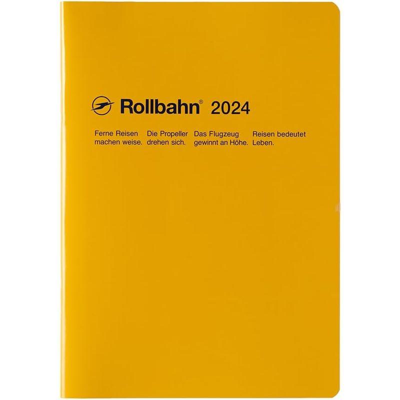 デルフォニックス手帳 2024年版2023年10月始まり ロルバーンノートダイアリー A5（イエロー）｜br-select-store｜02