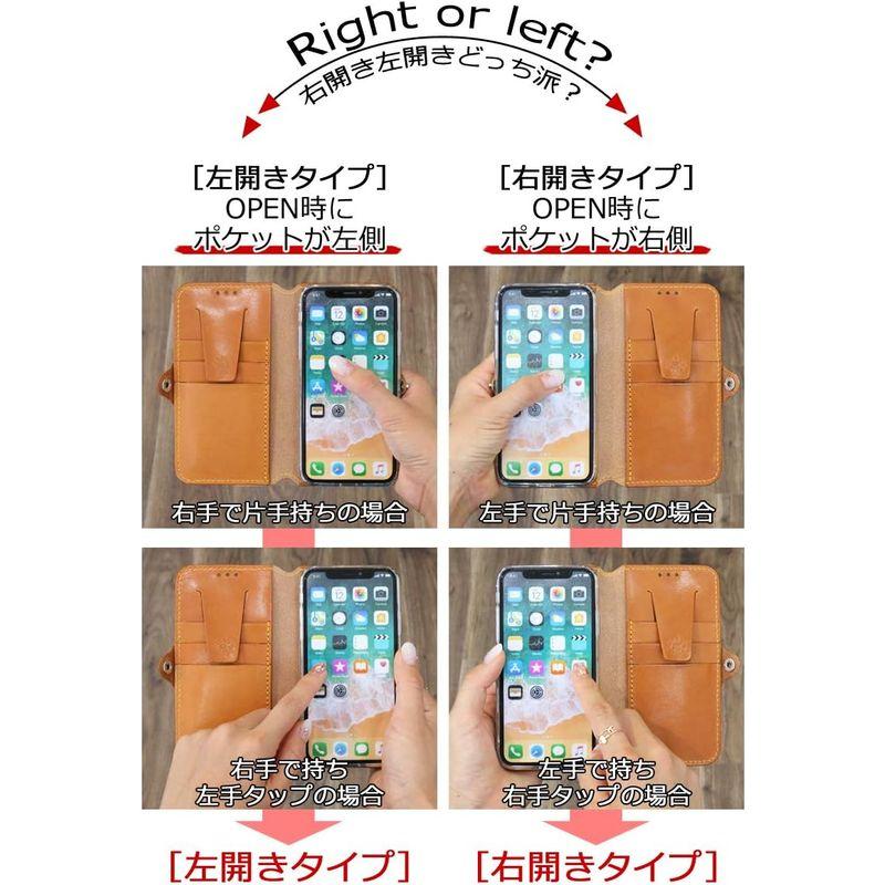 売り切り Ricky’s Leather EFGS iPhone 11ProMax 手帳型 ケース エンボスクロコ ブラック MSカードケー｜br-select-store｜07