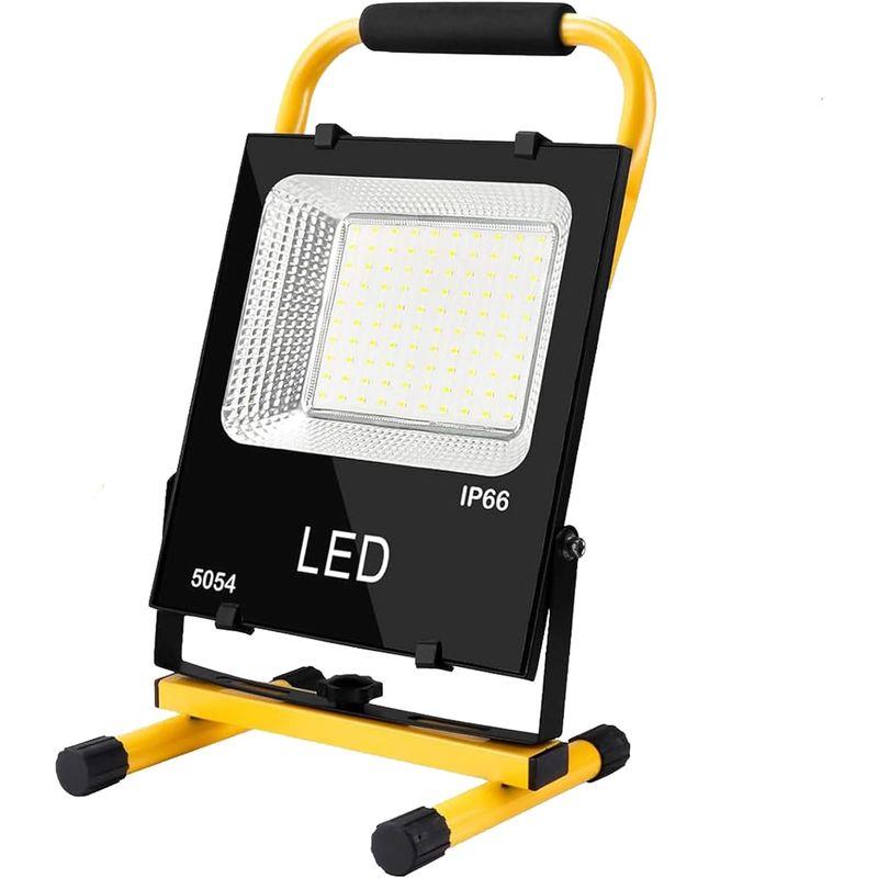 Makilight LED投光器 50W 充電式 LED作業灯 7500LM ワークライト フラッドライト 2段階の明るさ IP66防水&防｜br-select-store｜02