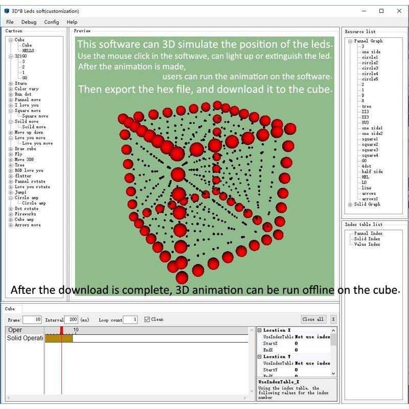 iCubeSmart 3D8 Ledキューブ電子 キット,led 自作 キットエレキット 工作キット,led cube 8x8x8 はんだ付｜br-select-store｜05