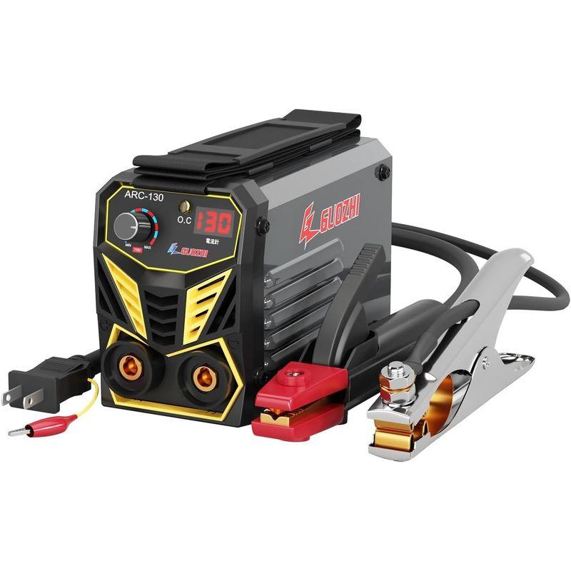 溶接機 100v アーク溶接 130A インバーター直流半自動ミニポータブル