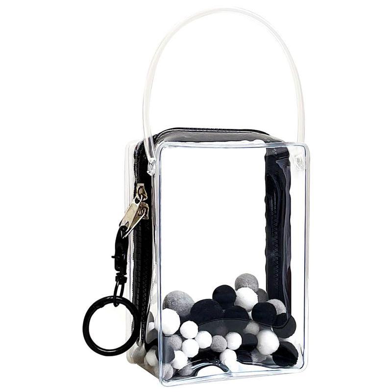 YUYAKESHI バッグ 痛バック 防塵 ぬいポーチ 外出 人形入れ 10cm