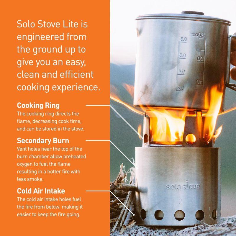 ソロストーブ ライト+ポット900 セット 【コンボ】 Amazon | Solo Stove ソロストーブ ライト＋ポット900【コンボ