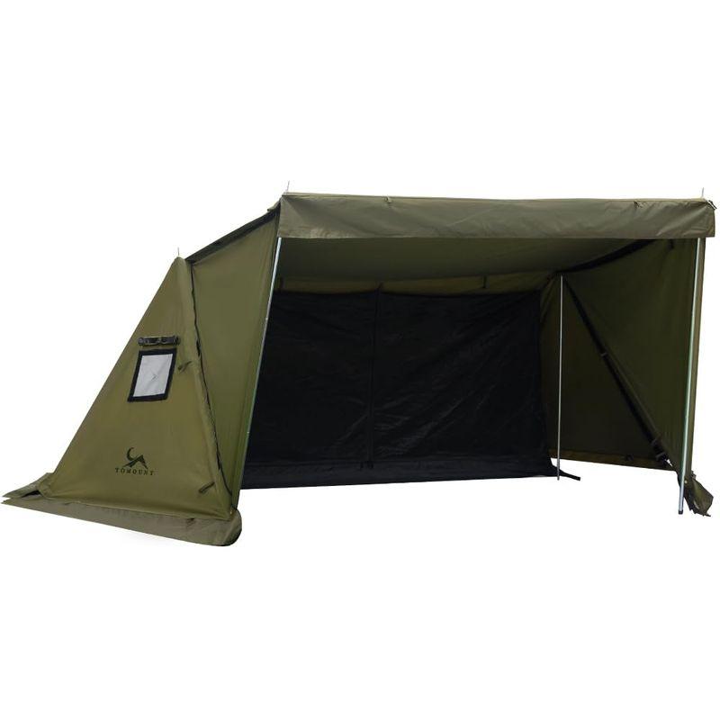 TOMOUNT パップテント TC軍幕 ソロテント 2人用 ポリコットン TOMOUNT パップテント TC軍幕 ソロテント 2人用 ポリコットン