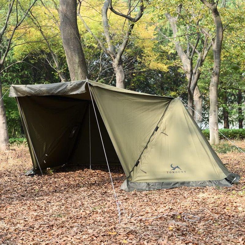 TOMOUNT パップテント TC軍幕 ソロテント 2人用 ポリコットン TOMOUNT パップテント TC軍幕 ソロテント 2人用 ポリコットン