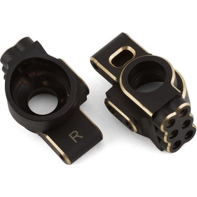 ヨコモ真鍮リヤハブキャリアとギヤボックスの後ろふた