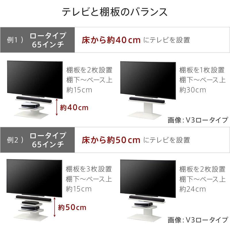 EQUALS イコールズ WALL テレビスタンドV2・V3・V5・S1対応 収納付きゲーム機棚板 サテンブラック｜br-select-store｜10