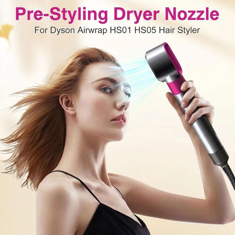 For Dyson Airwrap回転カーリングバレルヘアスタイラーアクセサリー用 