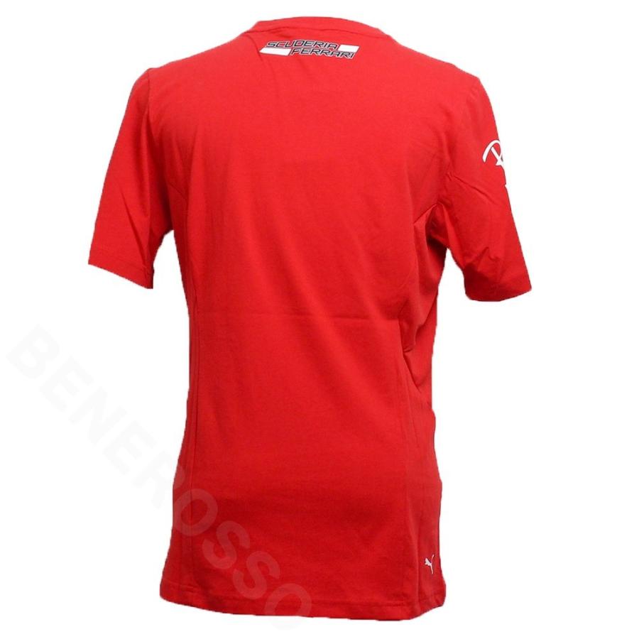 PUMA スクーデリア フェラーリ チーム C.サインツ ドライバー Tシャツ 2021 レッド 763217-02｜br-sf｜02