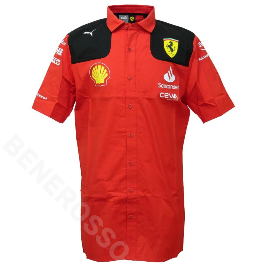 Ferrari PUMA スクーデリア フェラーリ チーム シャツ 2023