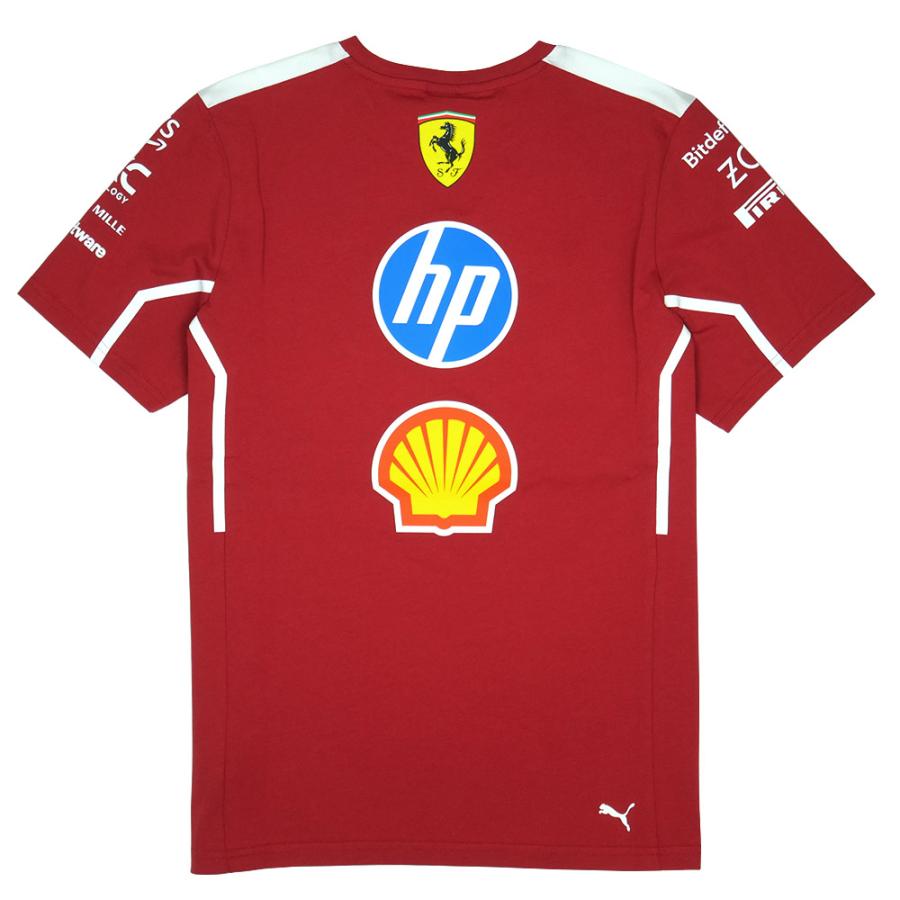 Ferrari PUMA スクーデリア フェラーリ SF チーム Tシャツ 2025 Ferrari PUMA スクーデリア フェラーリ SF チーム Tシャツ 2025