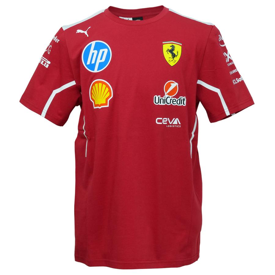 Ferrari PUMA スクーデリア フェラーリ SF チーム Tシャツ 2025 Ferrari PUMA スクーデリア フェラーリ SF チーム Tシャツ 2025