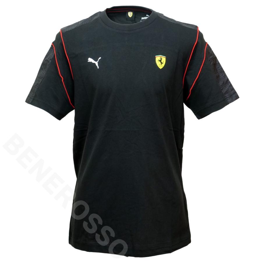 Puma Ferrari コラボ ベスト 黒 Ferrari（フェラーリ） PUMA SF レース MT7 Tシャツ ブラック 620938