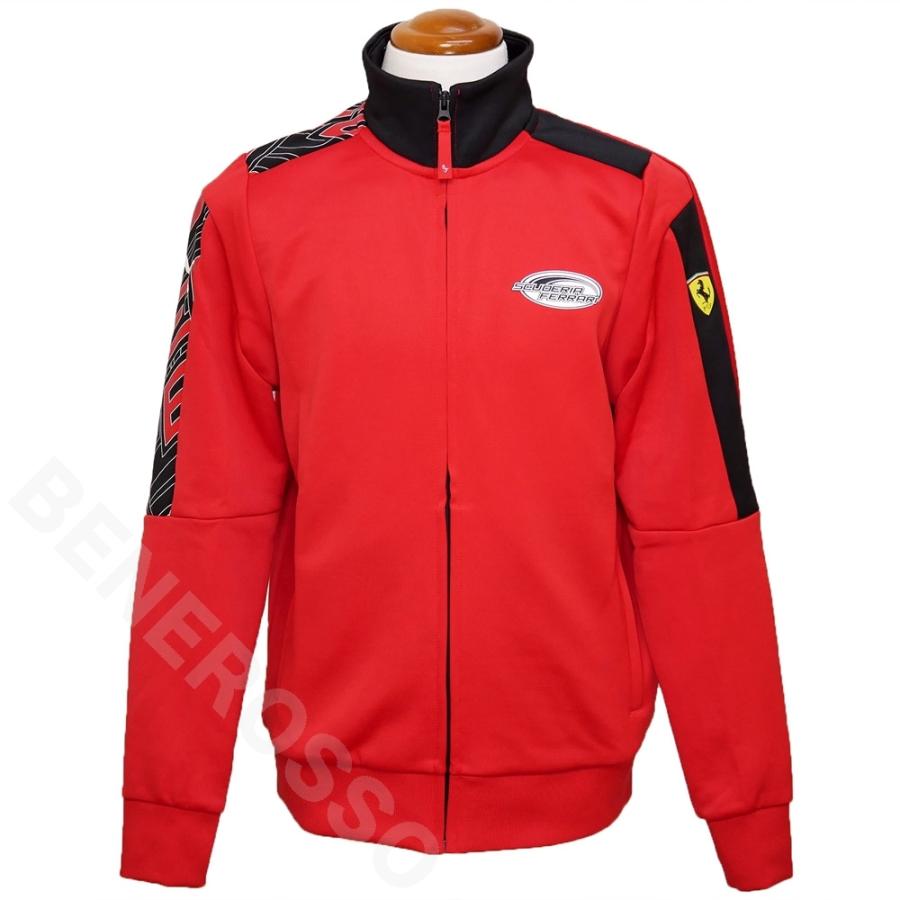 puma フェラーリコラボ　赤ジャージ PUMA フェラーリ レース MT7 トラックジャケット レッド 620936