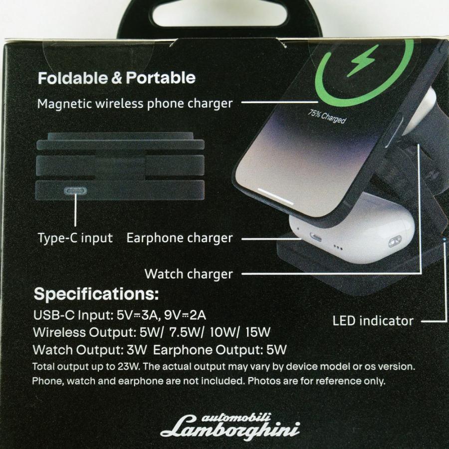 Lamborghini（ランボルギーニ） 充電器3in1 マグセーフ充電器