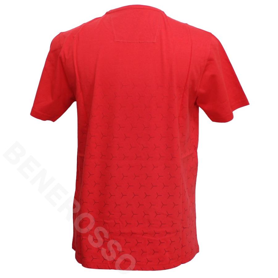 Lamborghini（ランボルギーニ） メンズ Yパターン Tシャツ レッド 