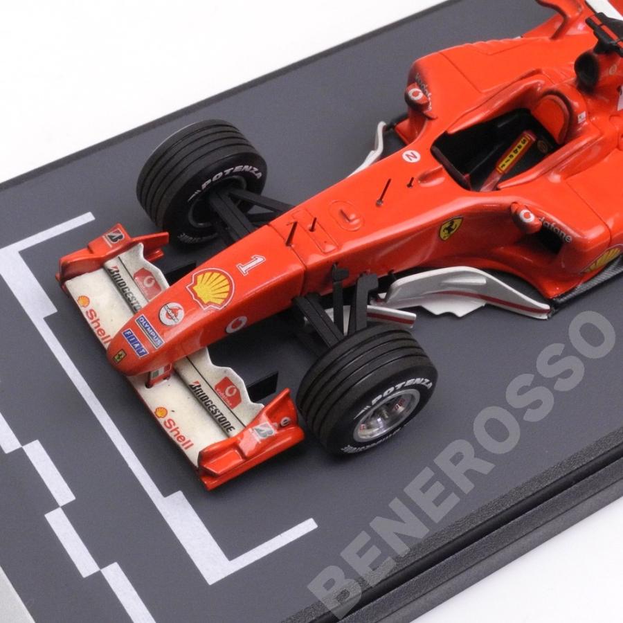 BBR MODELS 1/43スケール フェラーリ F2004 M.シューマッハ バーレーンGP BG263｜br-sf｜04