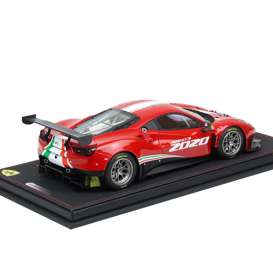 BBR MODELS 1/18スケール フェラーリ 488 GT3 2020 Rosso Corsa P18187V     商品情報    モデルカーの特徴精密モデルカーでお馴染みのBBR製モデルカー。488GT3の2020年改良版。ドアの「488GT3 202