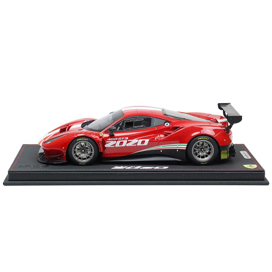 BBR MODELS 1/18スケール フェラーリ 488 GT3 2020 Rosso Corsa P18187V     商品情報    モデルカーの特徴精密モデルカーでお馴染みのBBR製モデルカー。488GT3の2020年改良版。ドアの「488GT3 202