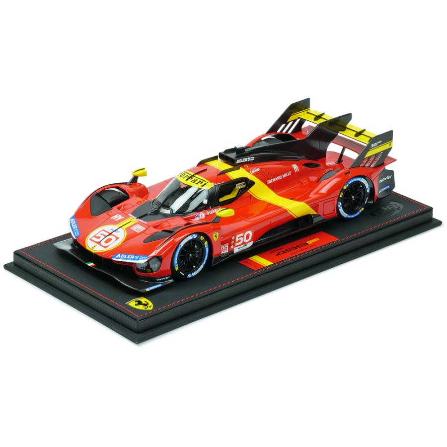 バング フェラーリ BBR Deluxe C287BDL Ferrari 499P Le Mans 2023 n.50 (Red