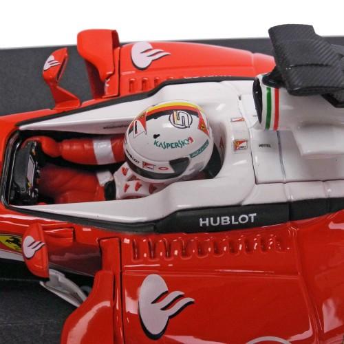 Ferrari BBURAGO 1/18スケール フェラーリ SF16-H S.ベッテル