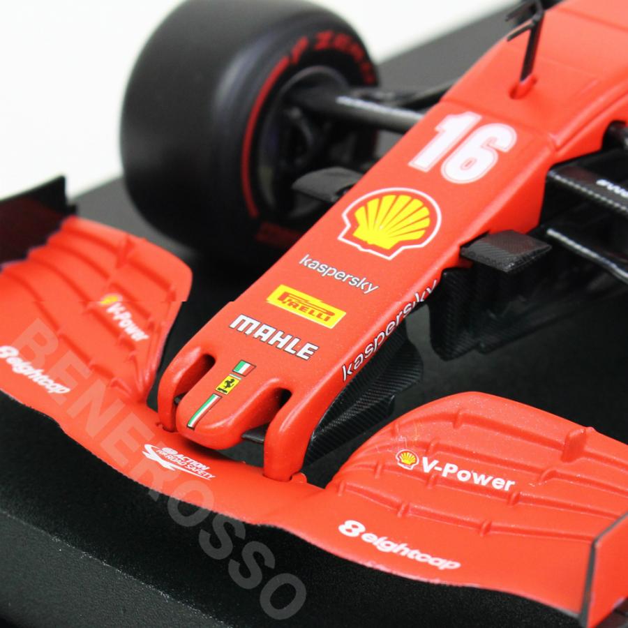 BBURAGO 1/18スケール フェラーリ SF1000 C.ルクレール 2020 オーストリアGP BR-18-16808AT16｜br-sf｜03