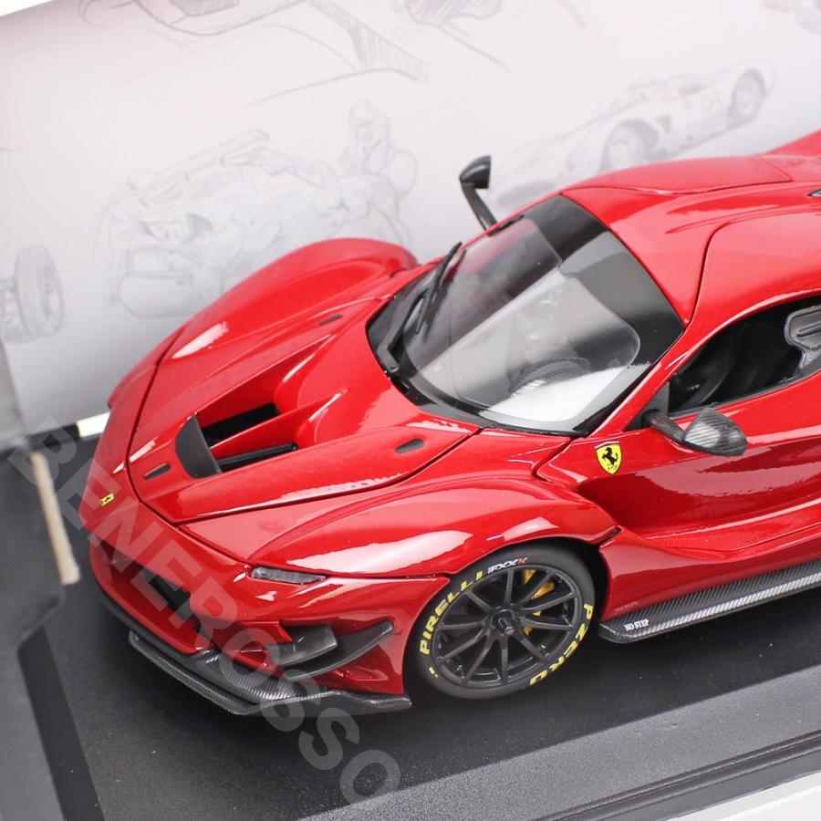 BBURAGO 1/18スケール フェラーリ FXX K EVO レッド 18-16012R｜br-sf｜04