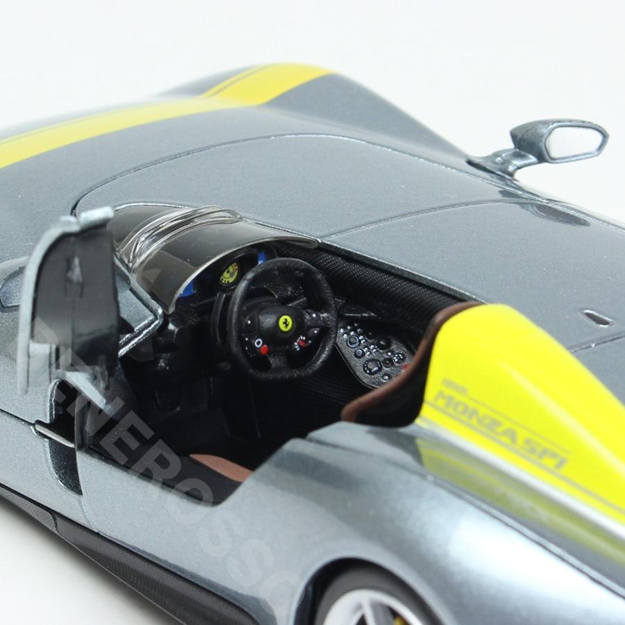 BBURAGO 1/24スケール フェラーリ Monza SP1 シルバー 18-26027S｜br-sf｜03