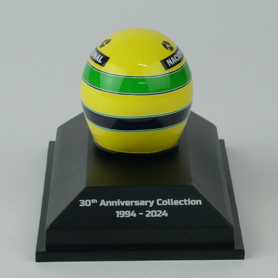 MINICHAMPS 1/8スケール ヘルメット アイルトン・セナ 1985年 F1初優勝