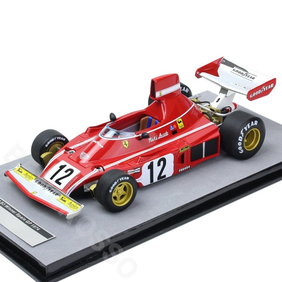 テクノモデル 1/18スケール フェラーリ 312 B3 Spanish GP 1974 #12 N.ラウダ Winner TM18-89A