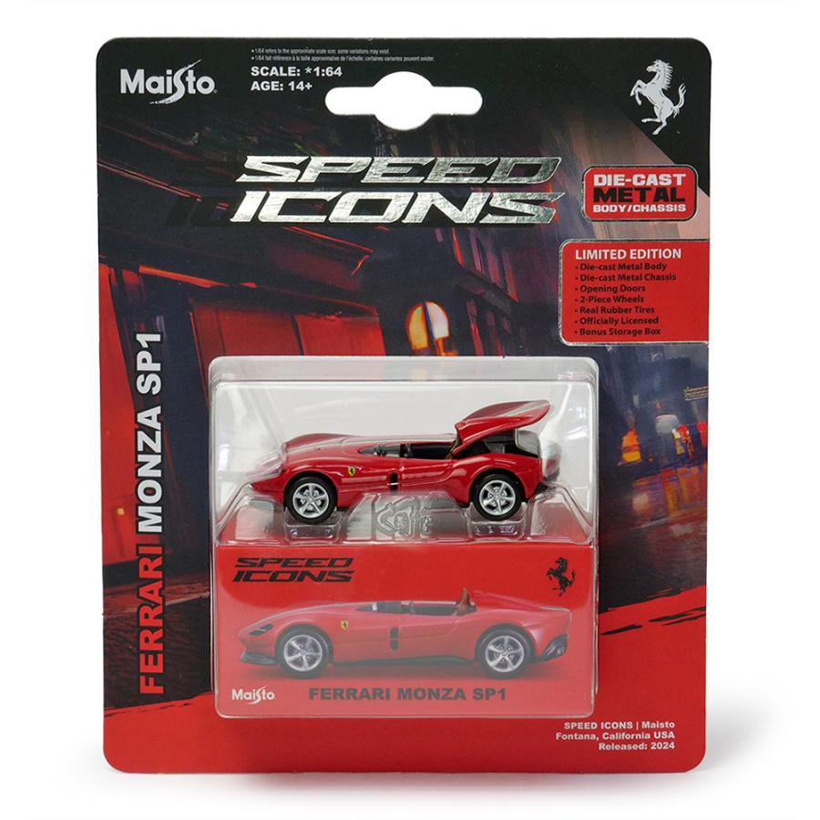 Ferrari（フェラーリ） Maisto 1/64スケール SPEED ICONS モンツァ SP1