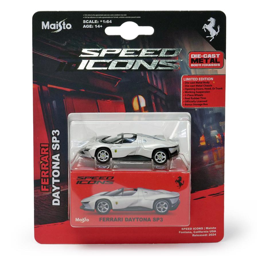 Ferrari（フェラーリ） Maisto 1/64スケール SPEED ICONS デイトナ SP3