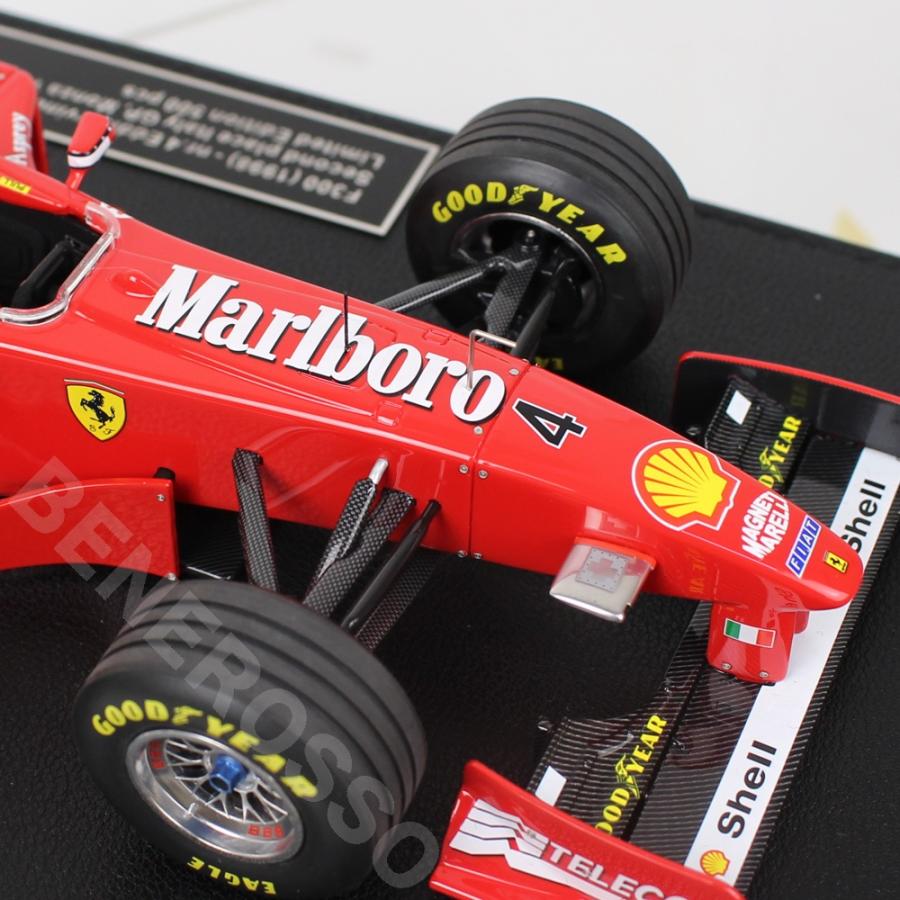 TOPMARQUES 1/18スケール フェラーリ F300 1998 イタリアGP 2nd #3 E.アーバイン （デカール加工） GRP075B｜br-sf｜03