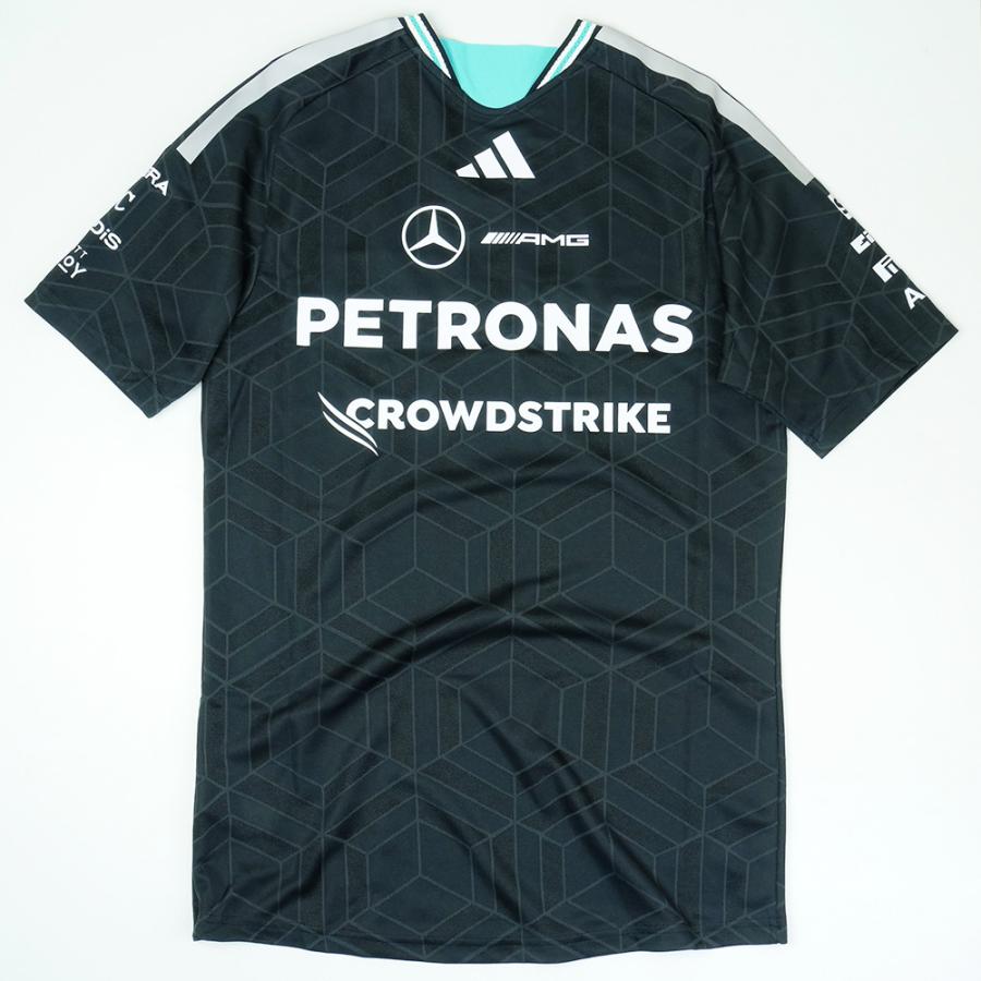【ほぼ未使用】メルセデス AMG ペトロナス F1 2023 チーム シャツ adidas（アディダス） メルセデス AMG ペトロナス F1 チーム トップス