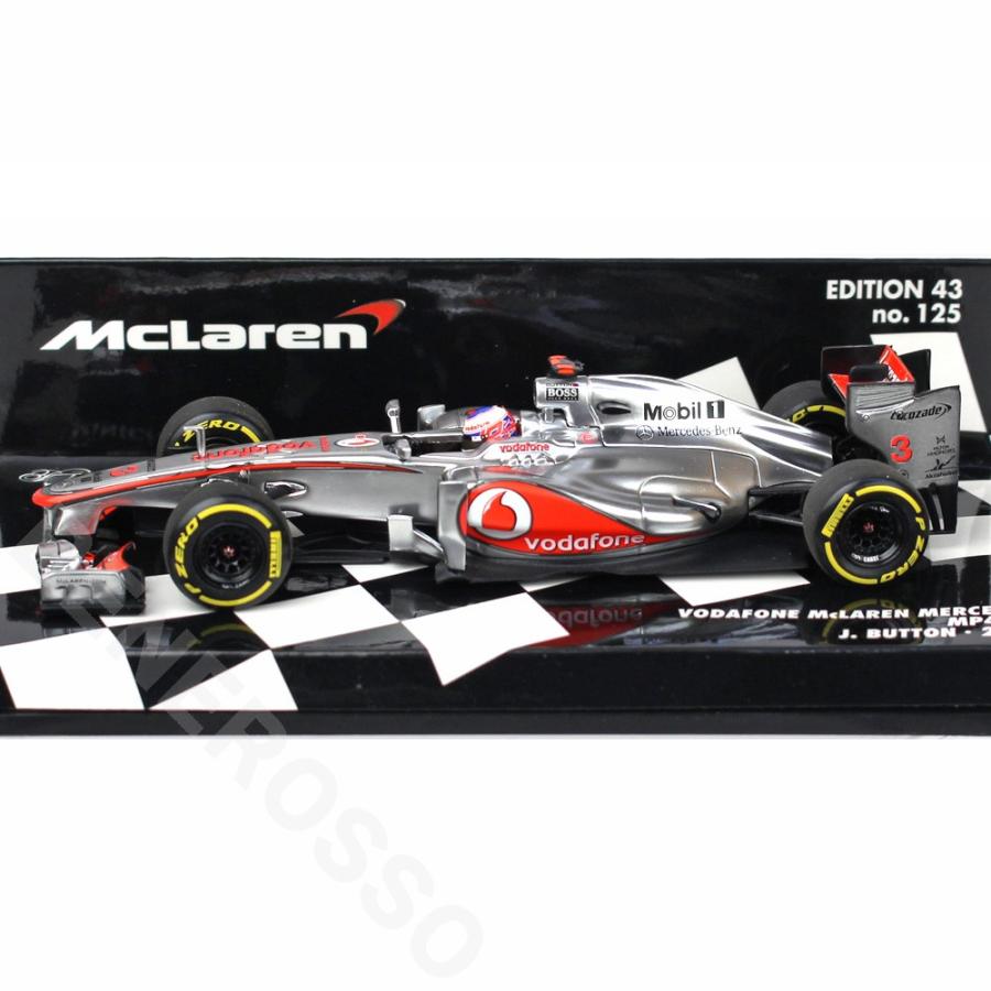 MINICHAMPS 1/43スケール ボーダホン マクラーレン メルセデス MP4-27 J.バトン 2012 530124303｜br-sf｜03