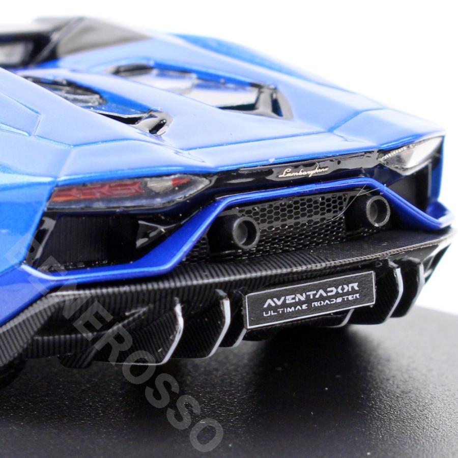 Looksmart 1/43スケール ランボルギーニ アヴェンタドール LP780-4 ウルティメ ロードスター Blu Tawaret LS532A｜br-sf｜05