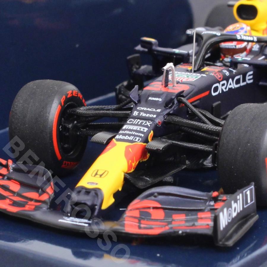 MINICHAMPS 1/43スケール レッド ブル レーシング ホンダ RB16B M.フェルスタッペン オランダGP 2021 ウィナー 410211433_2