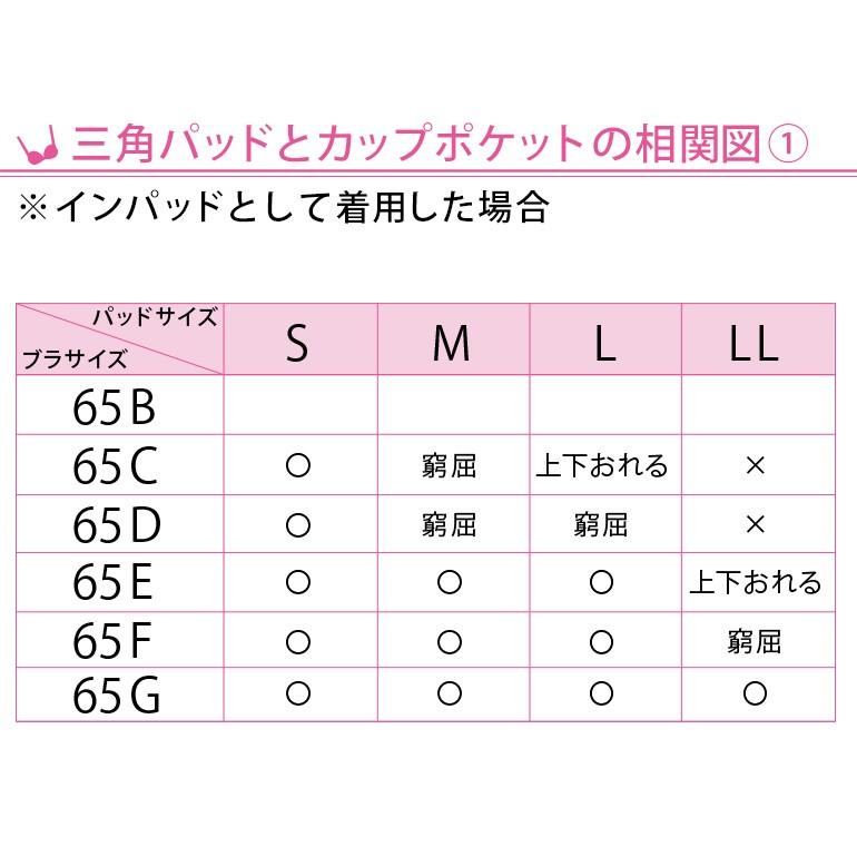 ブラデリスニューヨーク ブラデリス・三角パッド 1枚 BRNY｜bradelisny｜06