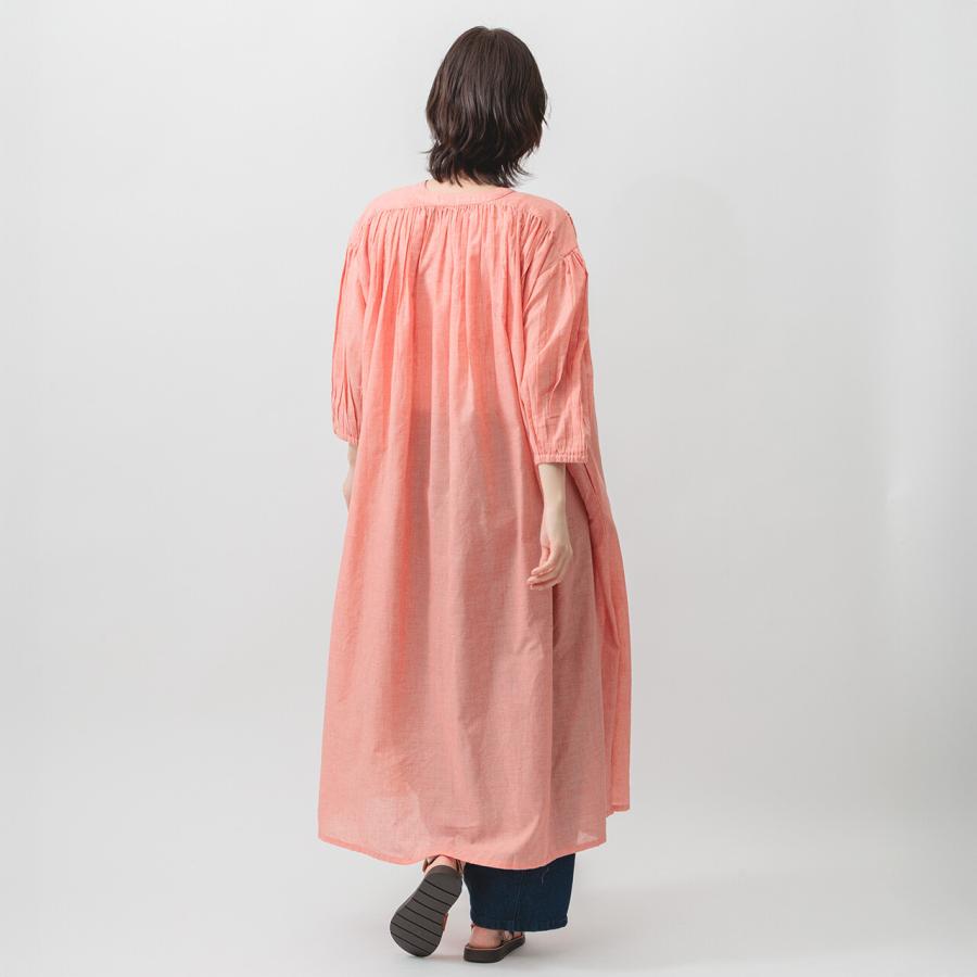 M.M.O. ふんわり素材◎体系カバーも叶う羽織り Vネック シャツ ワンピース COT2750 服 大人の ナチュラル ゆったり きれいめ シンプル カジュアル 大人女子 |  | 05