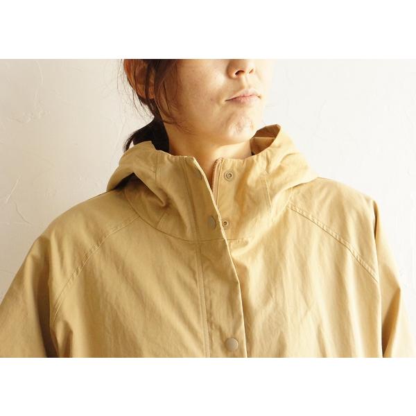 nachukara ナチュカラ コットン 綿 ツイル フード コート NK110211 服 